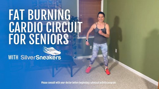 250K views · 1.6K reactions | Want to lose fat? Then you’ll want to try intervals, which get your heart pumping and burn more fat than steady-state cardio. Follow along with SilverSneakers LIVE instructor Andi. Plus, for more workouts with Andi, check out https://bit.ly/SilverSneakersLIVE.  | SilverSneakers | Facebook