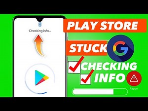 How To Fix Checking info problem in Play Store | Solve Play Store stuck on Checking Info