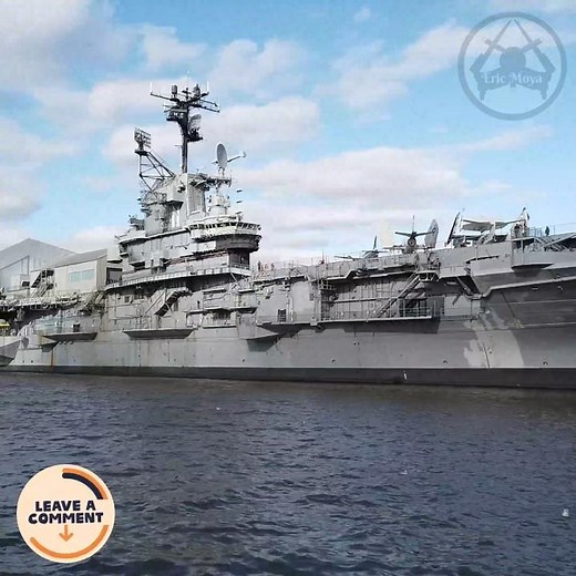 Take a Look at the USS Intrepid Aircraft Carrier of the US Navy #aviation #military #shorts