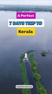 7 Days Kerala Itinerary | Munnar, Thekkady, Alleppey & Kovalam Tour Plan ✨🌴