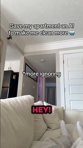 Smart Home Cam Has Separation Anxiety #gadgets #tech #humor
