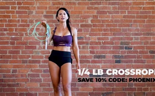 20分钟跳绳 TABATA 高强度间歇训练版 20 MINUTE JUMP ROPE WORKOUT _ TABATA STYLE