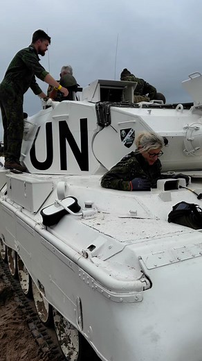 349K views · 3.5K reactions | When you ask nice she’ll make it go Wroooom!!!  #military #fyp #viral #militaryhistory #ghrvpk #åbenhede #tankgirl #army #leopard | MilPics | Facebook