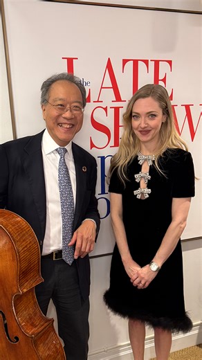 Those that can't do, teach. And those that can't teach, go on The Late Show. #Colbert #SchoolOfRock #MeanGirls Yo-Yo Ma | The Late Show with Stephen Colbert