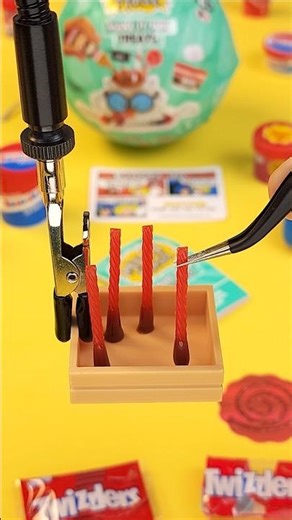 I "Planted" Twizzlers...and This Happened!🍓 #miniverse #twizzlers #garden