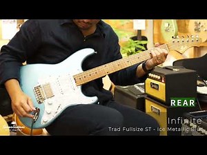 Green Guitars - Infinite Trad Fullsize ST - Ice Metallic Blue