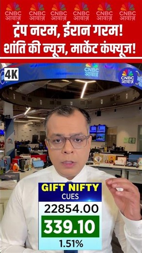 ट्रंप नरम, ईरान गरम! - शांति की न्यूज, मार्केट कंफ्यूज! | #Anuj Singhal #USIranwar #DonaldTrump