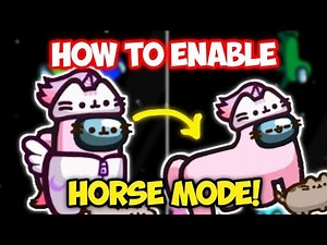 SECRET TRICK! How to Enable Horse Mode in Among Us 2023 | Pusheen Cosmicube Update