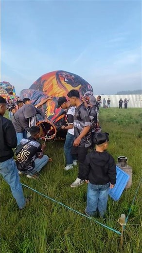 Wonosobo Hot Air Balloon Festival: A Must-See Tourist Destination in Central Java #viral #shortvideo