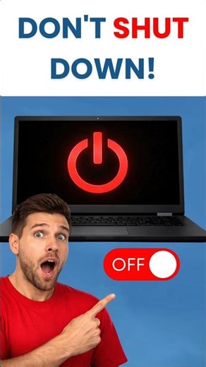 Stop Doing This to Your PC Every Night! #shorts