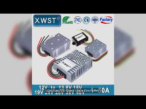XWST DC DC Converter Boost 12V to 13.8V 15V 19V 24V 28V 36V 48V Step Up Voltage Regulator 1A-10A 25A