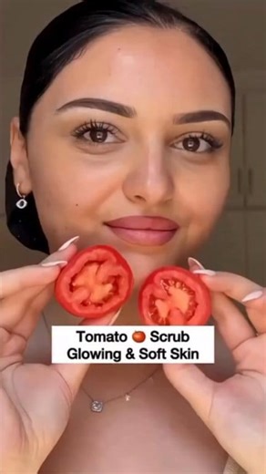 Tomato facial at home ll #fullbodypack #SkinBrightening #fullbodyscrub #skincareroutine #skincare #antitanpack #tanning | Beauty Blush