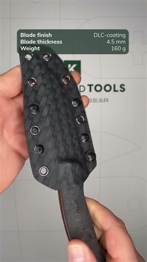 Kizer Pioneer Fix ZX-FB03A1, Limited Edition, Two-Tone Matte Black DLC M390, CF & G10 fixed knife