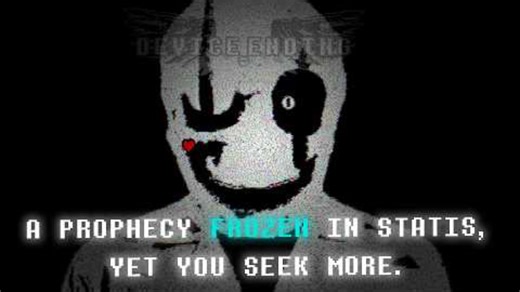 【三角符文/同人游戏】设备结局 W.D.Gaster Boss战（DEVICE_ENDING DELTARUNE W.D Gaster Boss Fight）