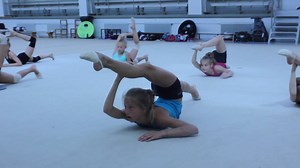 Kerttu and other TNV - Valmennus girls working hard!!