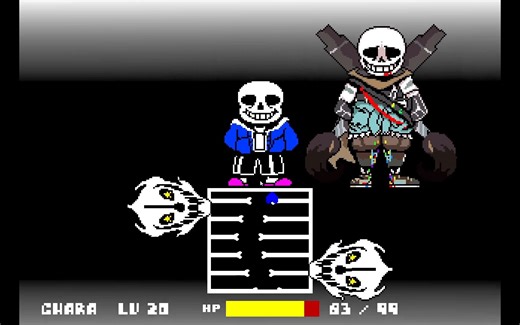 魔改ink! sans3阶段无作弊通关!!!