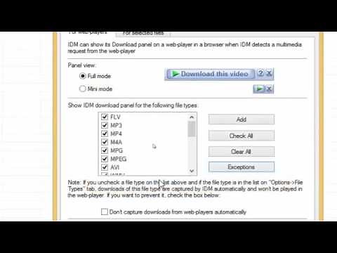 how to fix idm while bar not showing on youtube videos