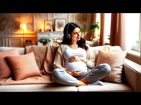 Relaxing Music for Pregnant Women and Baby in Womb, Deep Sleep & Stress Relief, Pregnancy Music *25