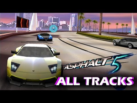 Asphalt 5 - All Tracks