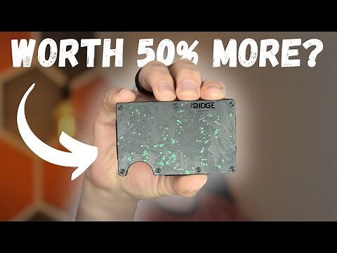 Ridge Carbon Fiber Wallet Review (Worth the HIGH COST?)