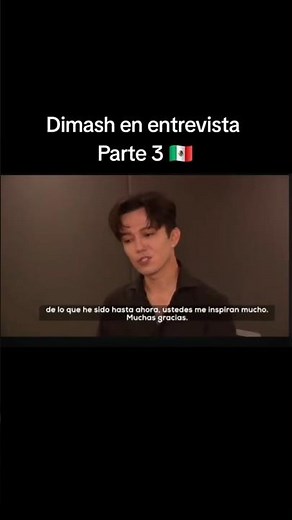 Entrevista con Dimash Kudaibergen 🇲🇽🫶