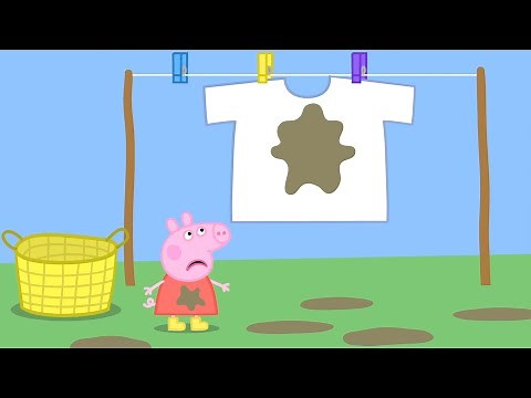 Peppa Pig Playground 🧺 | Washing | Peppa Pig Full Episodes