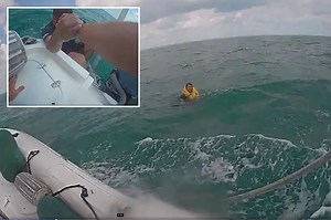 Dramatic video captures Florida man's rescue after plane crashes into Gulf of Mexico: 'Make it or drown'