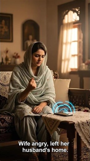 Funny Husband Wife Call | “Sun Kar Acha Lagta Hai” | Urdu Comedy Short #shorts