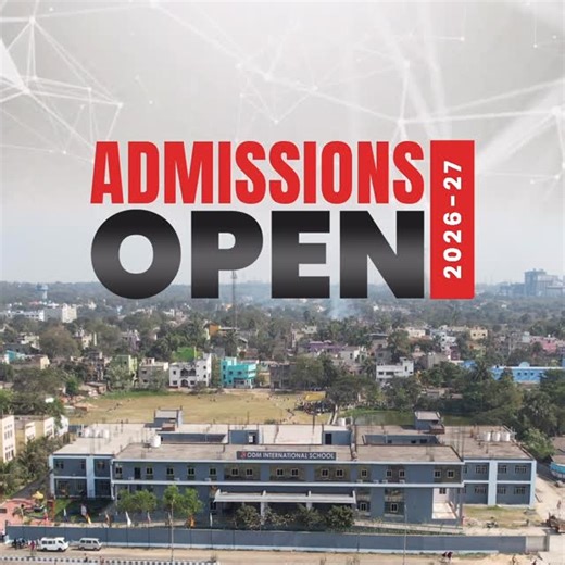 ODM International School Durgapur on Instagram: "Give your child 🧒 a head start with ODM’s 360° growth approach 🚀 — smart learning, guided exposure, and a nurturing culture that shapes confident achievers. 📢 Admissions Open 2026! Apply now for Nursery to Class XI: https://bit.ly/4r0BZcS #ODMDurgapur #ODMSchools #BestSchoolDurgapur #CBSESchoolDurgapur #DurgapurParents #SchoolAdmissions2026 #TopSchoolDurgapur #ODMinternationalSchool #FutureReadyKids #360Growth [best cbse school in durgapur, odm
