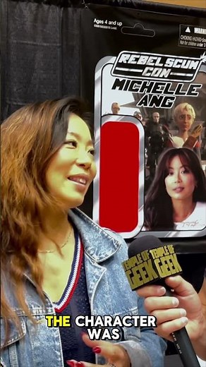 Michelle Ang talks about discovery while recording the voice of Omega for The Bad Batch ‪@StarWars‬