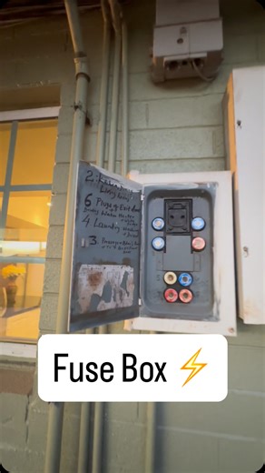 Brandy Aguirre - Arizona Realtor on Instagram: "One of my buyers walked away from a home built in 1957… and the reason? It still had a fuse box, not a modern electrical panel. ⚡️ A fuse box is an older type of electrical system where electricity is controlled by small screw-in fuses. When a circuit overloads, the fuse “blows” and has to be replaced manually. Sounds simple… but here’s the issue: 🚫 Fuse boxes weren’t designed for today’s electrical demands. Modern homes are running far more power