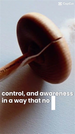 Learning to spin fundamentals on a #dropspindle learn on my channel. #yarnspinning #fiberarts