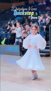 Quickstep Silver 🥈 | Zlatoslava Veres | 7 Years Old | UK Open 2026 #kidsdance #dance