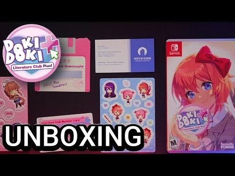 Unboxing de DDLC 🧡 | (Edición especial de Sayori) | Nintendo Switch |