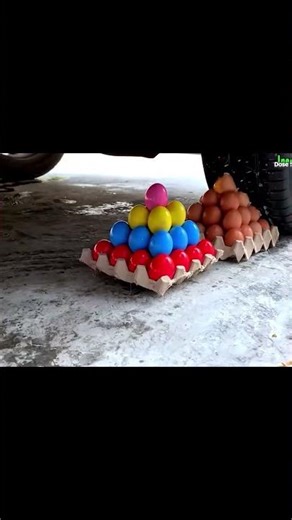 Car Crushing Random Things 🚗💥 So Satisfying! #Shorts