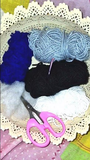 Evil eye bag charm ang key ring crochet