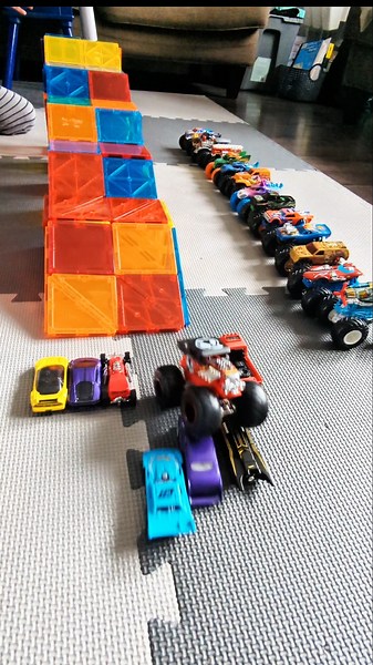 Monster Truck Crashing Ramp | Videos for Kids