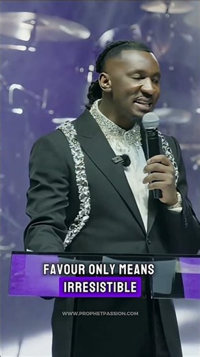 THIS IS THE TRUTH ABOUT FAVOUR Prophet Passion Java Prophet Passion Java