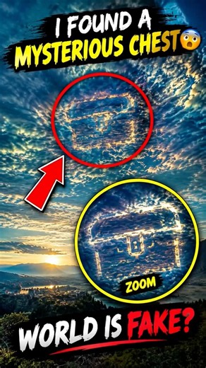 I FOUND A MYSTERIOUS CHEST 😨🧰 | WORLD IS FAKE?