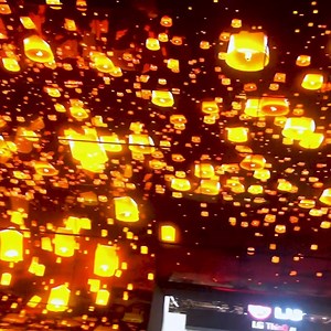 30K views · 368 reactions | Whew now this is a big TV. LG’s OLED TVs are curved for an immersive visual experience called “The Massive Curve of Nature.” It's being featured here at CES. https://wired.trib.al/PCWVkOG | WIRED | Facebook