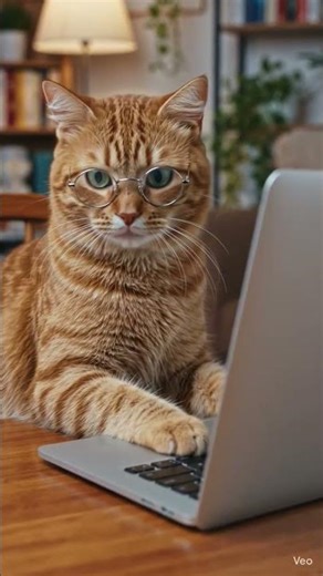 When Your Brain Stops Working Mid-Task 😂🐱