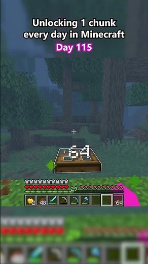 Unlocking 1 chunk every day in Minecraft | Day 115