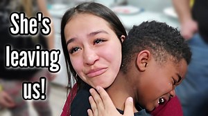 Cynthia is leaving us for a week! Poor Kason, please don't cry! | Crazy Middles