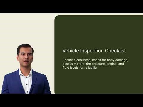 Emergency Vehicle Inspection and Equipment Checklist with eAuditor Audits and inspections