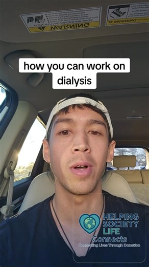 Working while on dialysis isn't easy — but it's possible.💪💚 Many people find strength in staying active, keeping their routines, and doing what they love. Some receive disability support to help balance treatment days with work hours. It's not just about the income — it's about confidence, purpose, and mental health. Because staying productive keeps your mind alive and your spirit stronger than ever. #DialysisLife #KidneyWarrior #MentalHealth #StayActive #HopeBeginsWithAMatch #HelpingSocietyLi