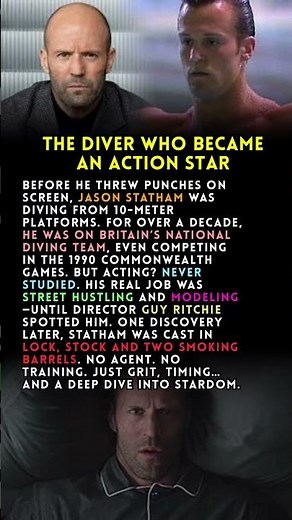 The Diver Who Became an Action Star