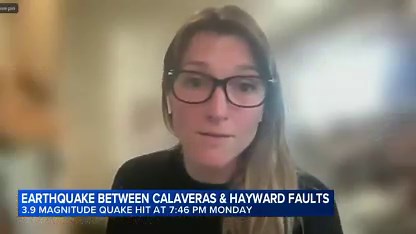 Why epicenter of 3.9 earthquake between Hayward, Calaveras fault lines is significant