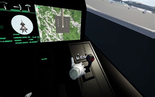 虚拟现实平台下基于空气动力原理的飞行模拟系统DEMO-自用