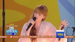 HUNGER Celebrating the release of High As Hope on Good Morning America Thank you to everyone supporting our new album x | Florence The Machine