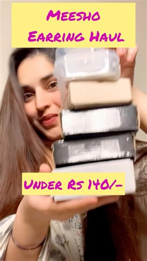 Meesho Earring Haul #meesho #meeshohaul #meeshofinds #jewelleryhaul